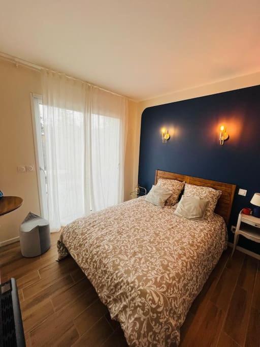 Villa Bleu Marine Chic Calme Et Jardin Andrezieux-Boutheon Exterior foto